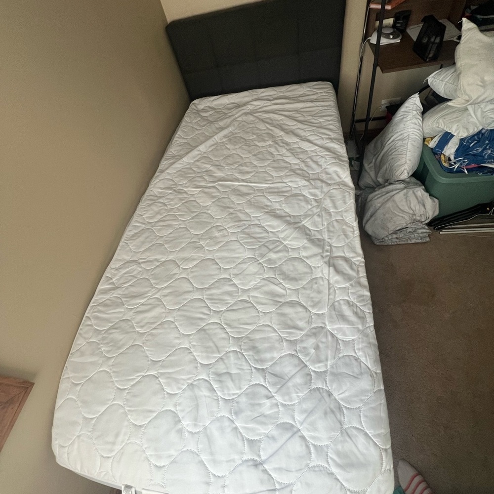 Target White Quilted Mattress Cover